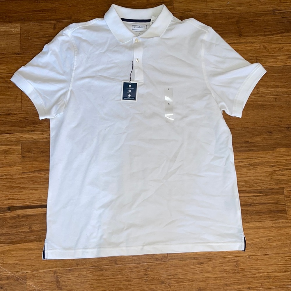 NWT Mens Performance Polo Size L